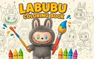 Labubu Coloring Book - game thumbnail image