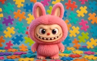 Labubu Girls Jigsaw Puzzle for Kids - game thumbnail image