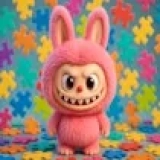 Labubu Girls Jigsaw Puzzle for Kids