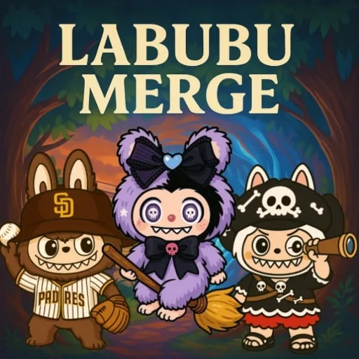 LABUBU MERGE CLICKER game thumbnail image