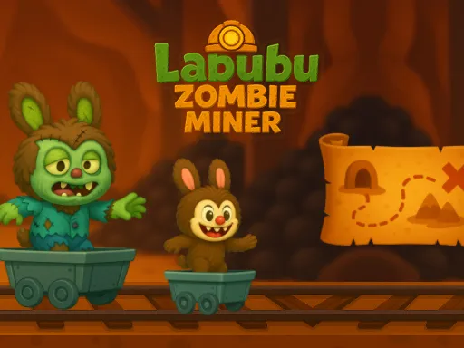 Labubu Zombie Miner - game thumbnail image