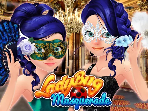 Ladybug Masquerade Maqueover - game thumbnail image