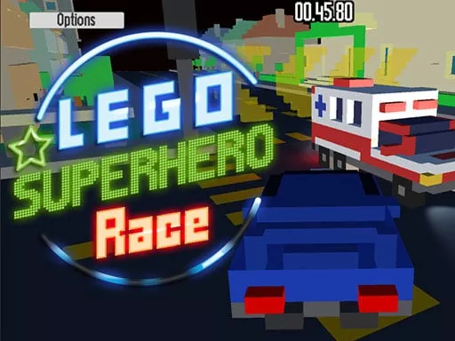 Lego Superhero Race - game thumbnail image