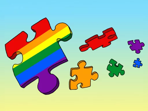 LGBT Jigsaw Puzzle - Find LGBT Flags - game thumbnail image