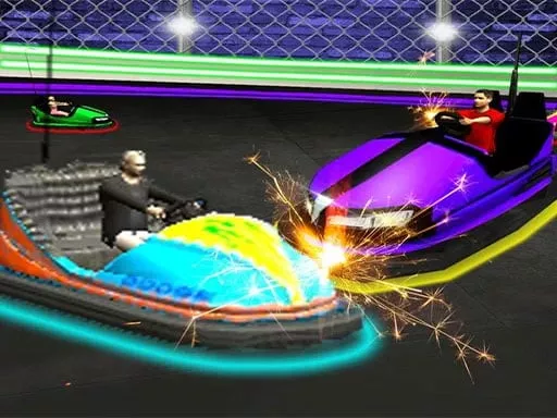 Light Bumping Cars Extreme Stunts: Bumper Car Game - game thumbnail image