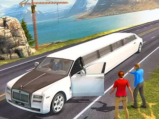 Limousine Taxi Driving Game - game thumbnail image