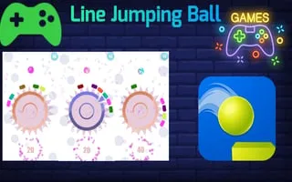 Line Jumping Ball - game thumbnail image