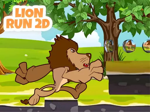 Lion Run 2D - game thumbnail image