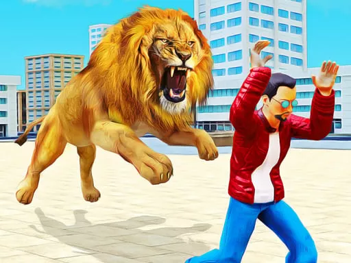 Lion Simulator Attack 3d Wild Lion Games - game thumbnail image
