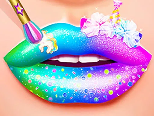 Lip Art Lipstick Makeup game thumbnail image