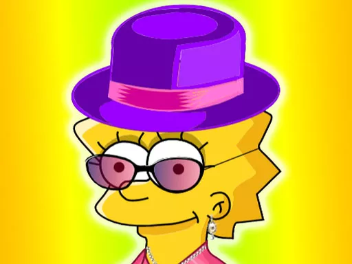 Lisa Simpson Dressup - game thumbnail image