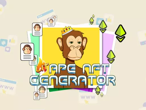 Lit Ape NFT Generator - game thumbnail image