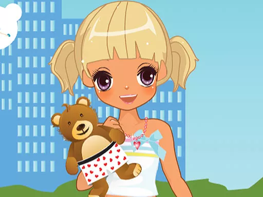 Little Girl Dress Up - game thumbnail image