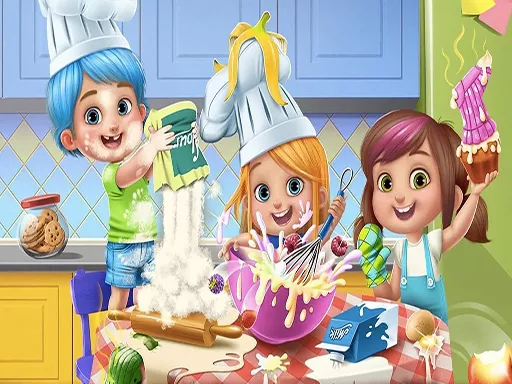 LITTLE GIRLS KITCHEN TIME - game thumbnail image