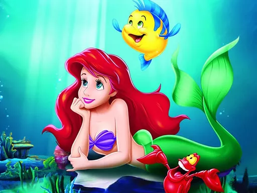 Little Mermaids Jigsaw - game thumbnail image