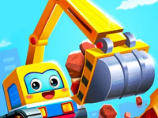 Little Panda Truck Team - Build The City - game thumbnail image