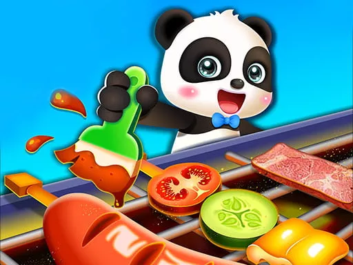 Little Pandas Food Cooking - game thumbnail image