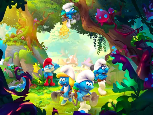 Little Smurfs Coloring - game thumbnail image
