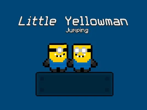 Little Yellowmen Jumping game thumbnail image