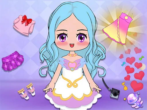 Live Star Doll Dress Up - game thumbnail image