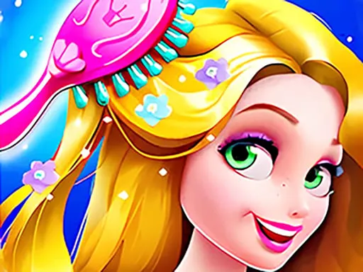 Long Hair Princess Salon - game thumbnail image