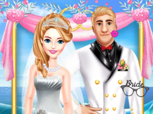 Lovely Couple Wedding Photo - game thumbnail image