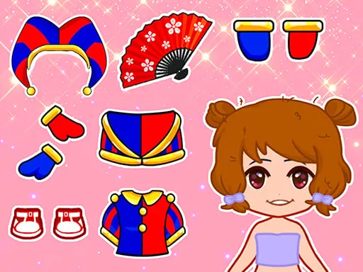 Lovely Doll Dress Up Game - game thumbnail image