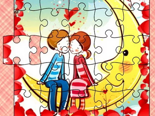 Loving Couple Jigsaw - game thumbnail image