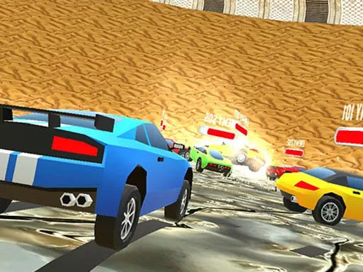 Low Poly Smash Cars - game thumbnail image