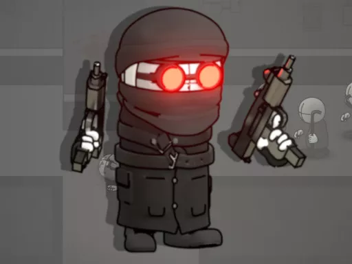 Madness Combat - The Sheriff Clones - game thumbnail image