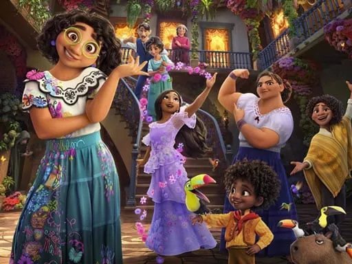 Madrigal Family Coloring - game thumbnail image