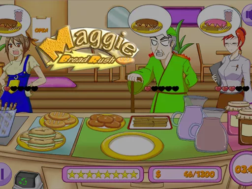 Maggie Bread Rush - game thumbnail image