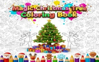 Magic Christmas Tree Coloring Book - game thumbnail image
