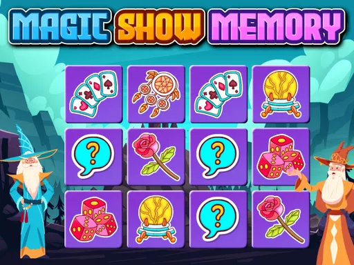 Magic Show Memory - game thumbnail image