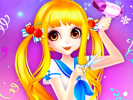 Magical Hair Salon - game thumbnail image
