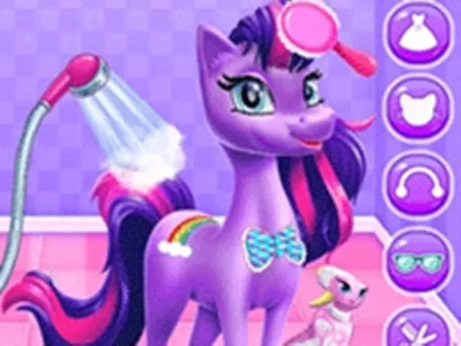 Magical Unicorn Grooming World - Pony Care - game thumbnail image