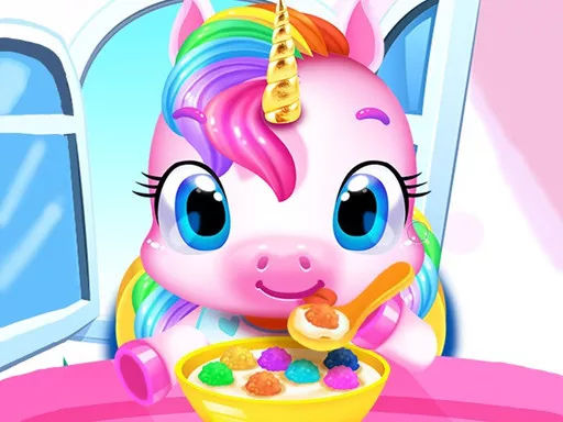 Magical Unicorn Pet Care - game thumbnail image
