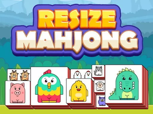 Mahjong Resize - game thumbnail image