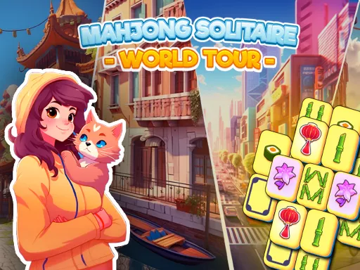 Mahjong Solitaire World Tour - game thumbnail image