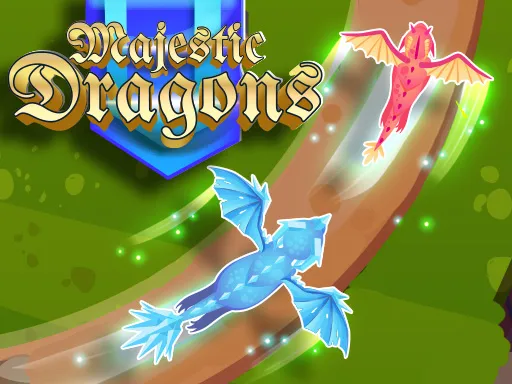 Majestic Dragons Merge - game thumbnail image