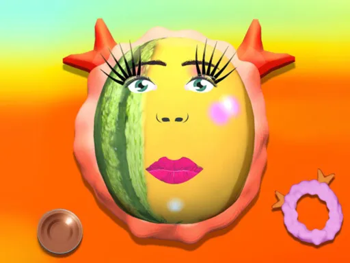 Makeup Fruits - game thumbnail image