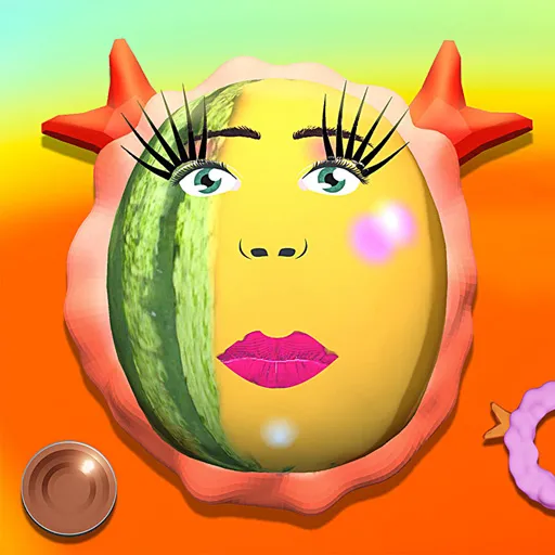 Makeup Fruits game thumbnail image