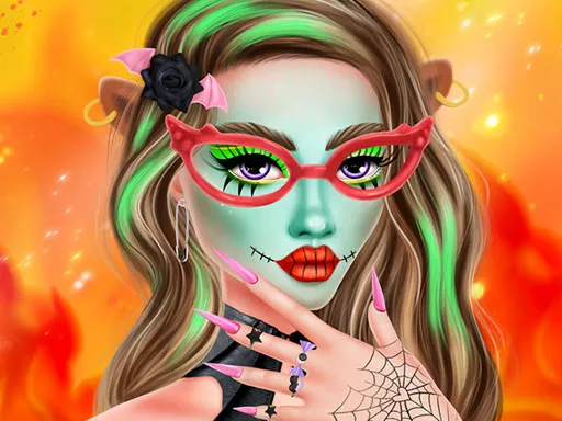 Makeup Studio Halloween - game thumbnail image