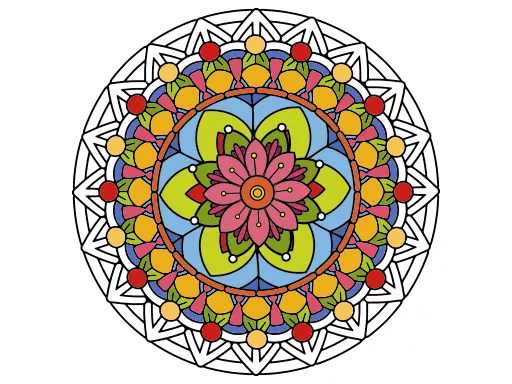 Mandala Coloring Book - game thumbnail image