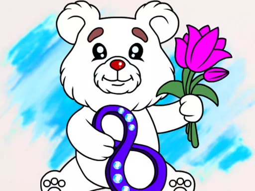 March Coloring Book - game thumbnail image