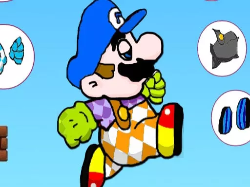 Mario Dressup - game thumbnail image