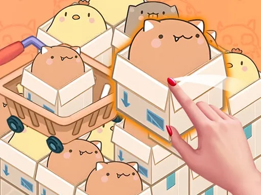 Mart Puzzle Box Cat - game thumbnail image