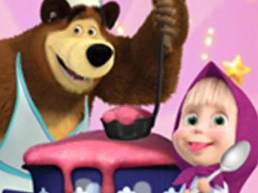 Masha And Bear Cooking Dash - game thumbnail image
