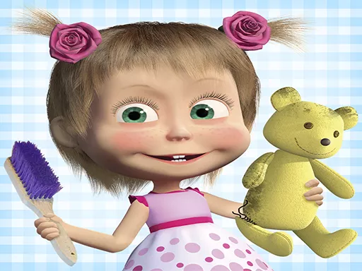 Masha and the Bear: House Cleaning - game thumbnail image