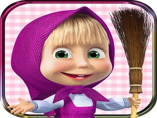 Masha House Cleaning - game thumbnail image